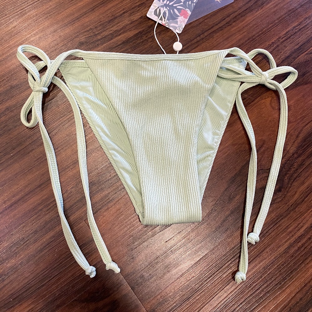 Toluca Swim Simone Midi - Eucalyptus Hybrid Rib SM